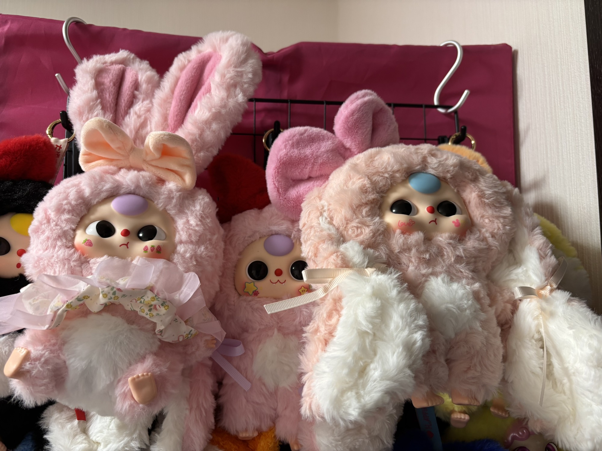 BABY THREE】おやすみうさぎ 400%入手困難品 ピンク たれみみ