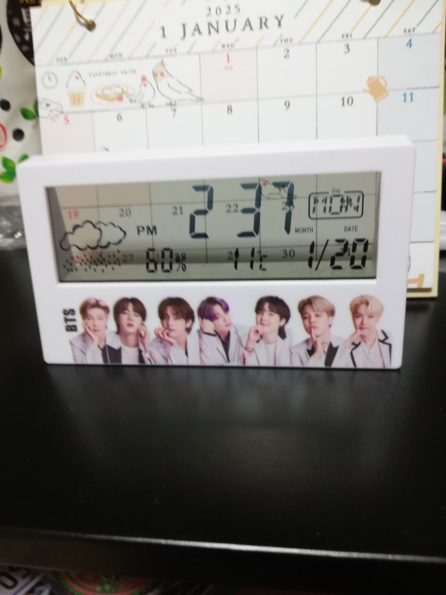 防弾少年団(BTS) - 防弾少年団 BTS 展示会 MD アクリル クロック BTS防弾少年団🌸アイドル天気時計 | アクリル・可愛い・日本語