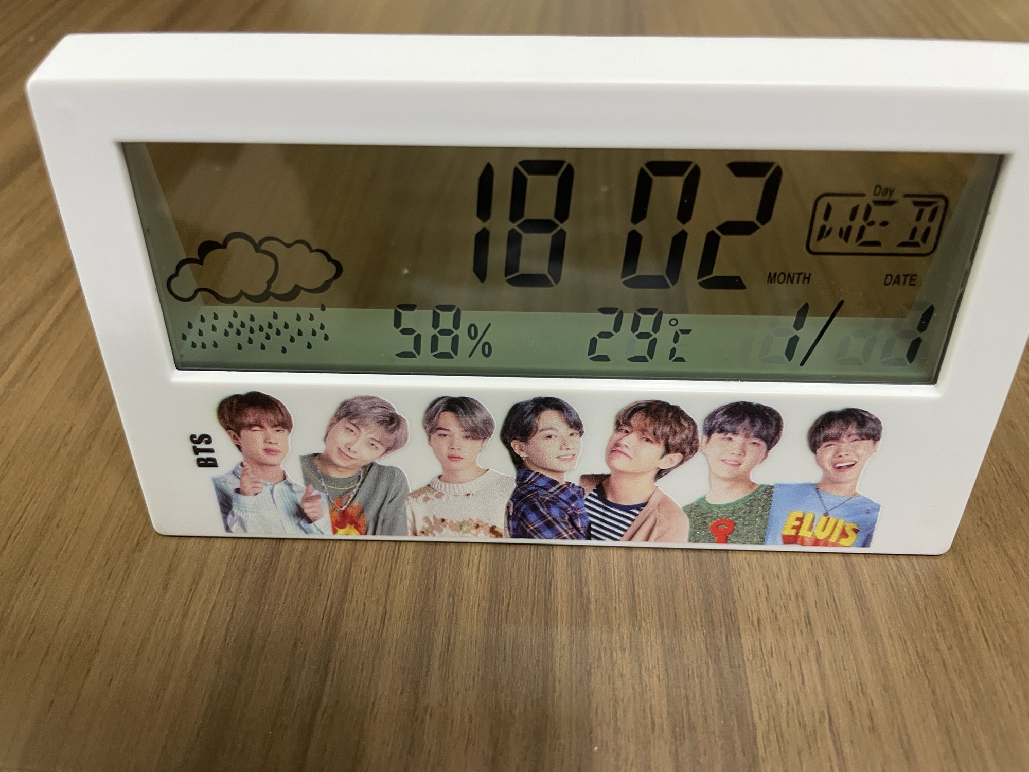 BTS防弾少年団🌸アイドル天気時計 | アクリル・可愛い・日本語