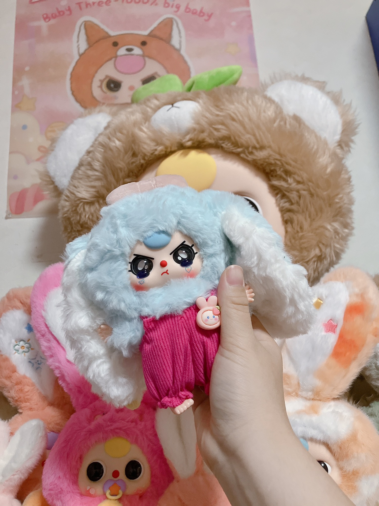 BABY THREE】マカロンうさぎちゃん2.0シリーズ・ブラインドボックス