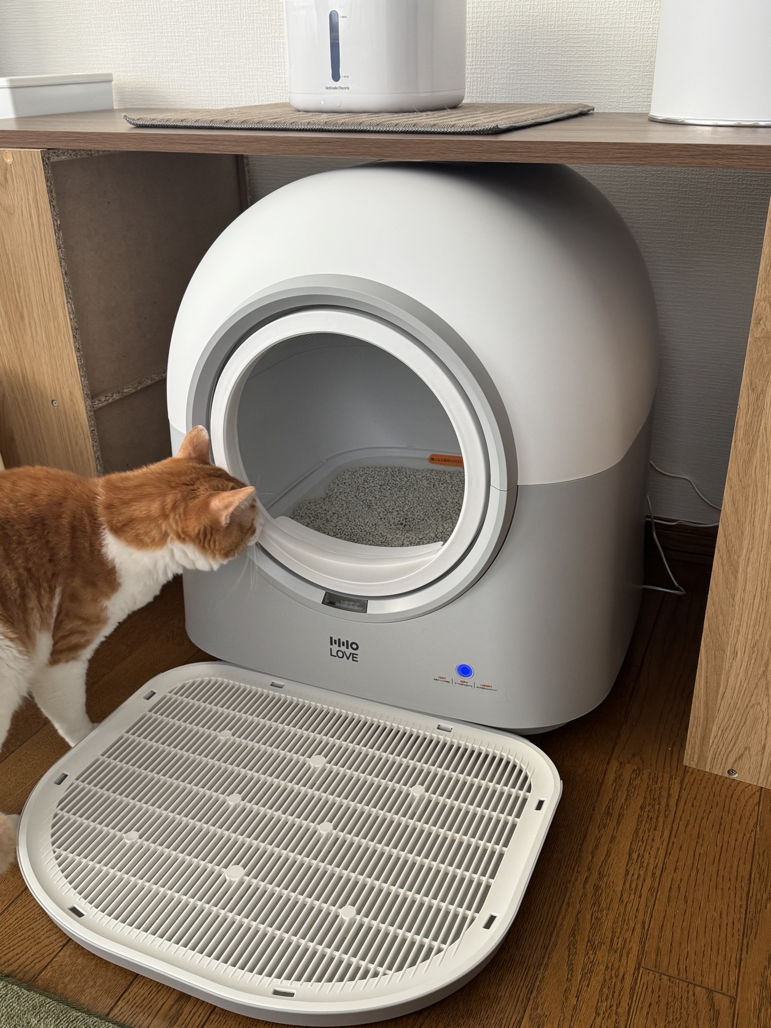 自動猫トイレ Pro ホワイト【7月中旬発送予定】｜全自動清掃＆AI管理